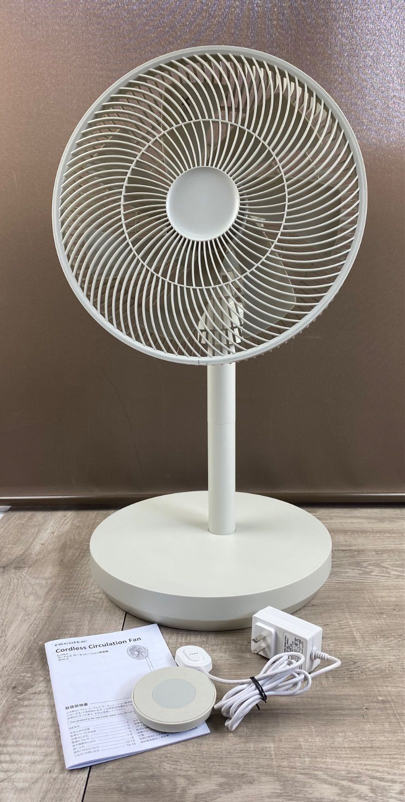 recolte】レコルト コードレスサーキュレーション扇風機 RFN-2 25年製