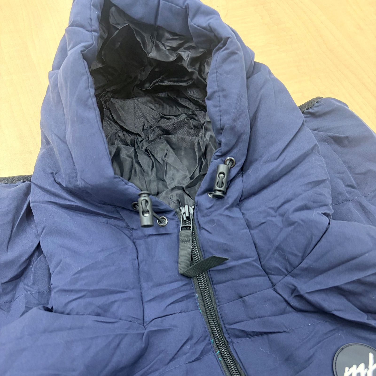 新品】メンズ 中綿 ダウンベスト M（ネイビー） - メルカリ