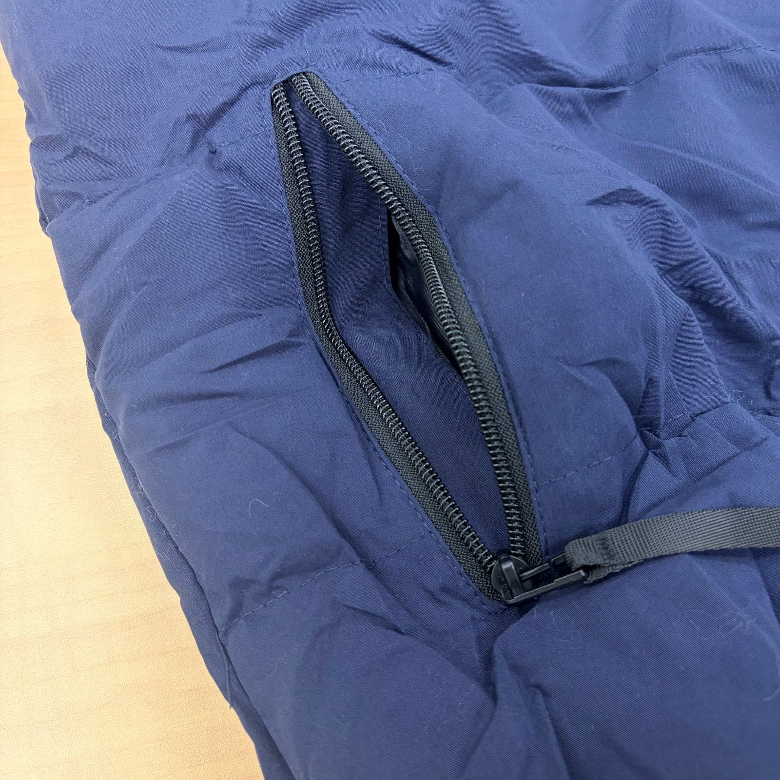 新品】メンズ 中綿 ダウンベスト M（ネイビー） - メルカリ