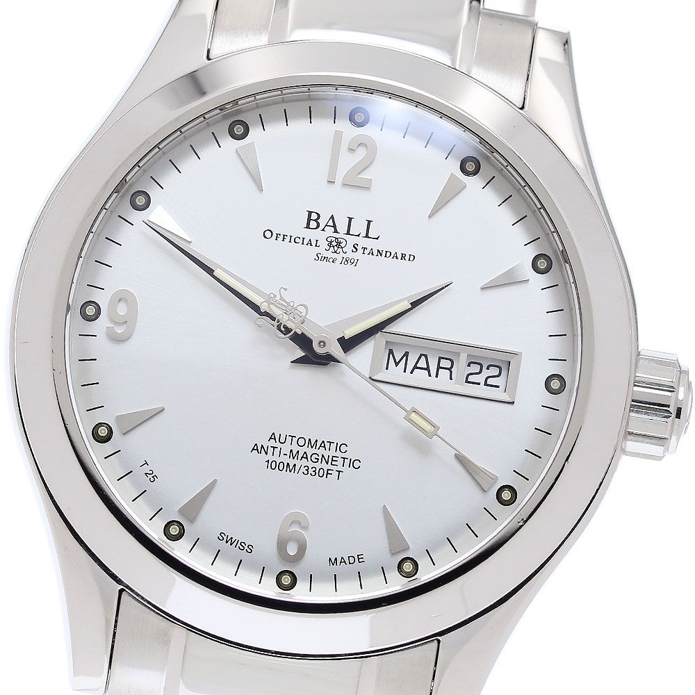 ボール BALL WATCH NM1020C-S5J-BK エンジニアII オハイオ デイデイト 自動巻き メンズ 箱・保証書付き_978653 73,480円