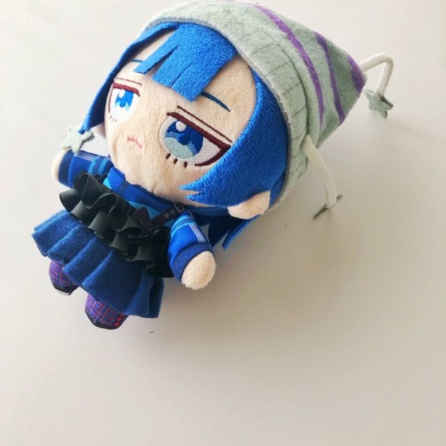 DUSTCELL ぬいぐるみ EMA ファーキーホルダー 黒 2点セット【I2294-007