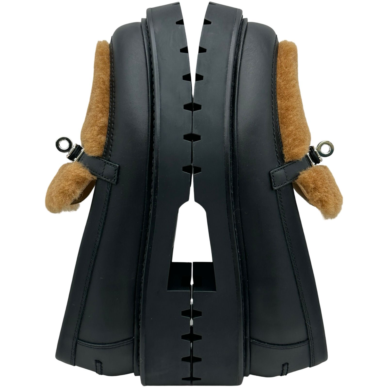 エルメス HERMES アイコン ケリー金具 モカシンローファー BR32421012 ブラック レザー レディース ローファー エルメス HERMES アイコン ケリー金具 モカシンローファー BR32421012 ブラック レザー レディース ローファー