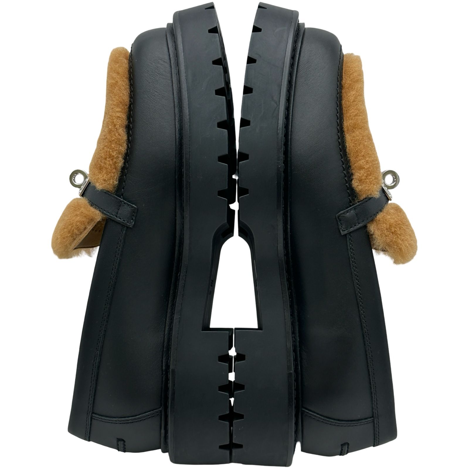 エルメス HERMES アイコン ケリー金具 モカシンローファー BR32421012 ブラック レザー レディース ローファー エルメス HERMES アイコン ケリー金具 モカシンローファー BR32421012 ブラック レザー レディース ローファー