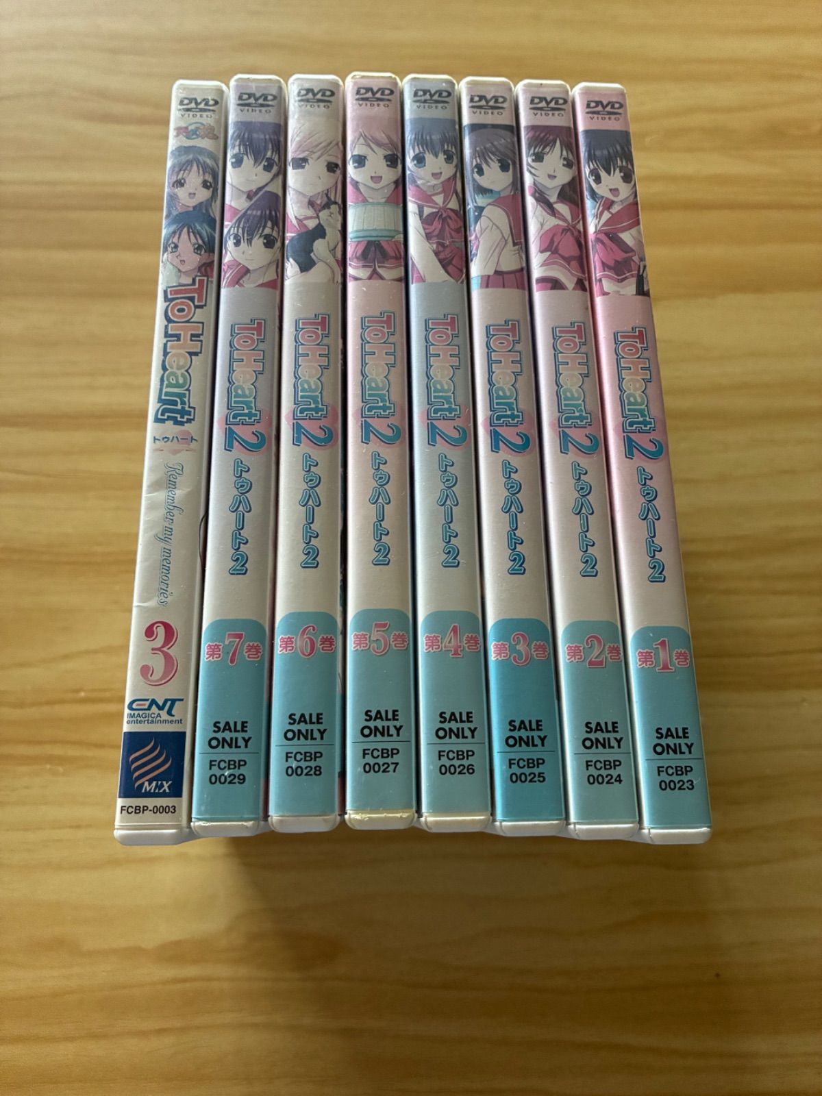 中古］ToHeart2 (第1-7巻セット)+ToHeart 〜Remember my memories〜 第