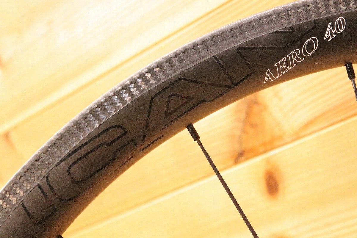 アイカン ICAN エアロ AERO 40 リム RIM シマノ 11S/12S カーボン 