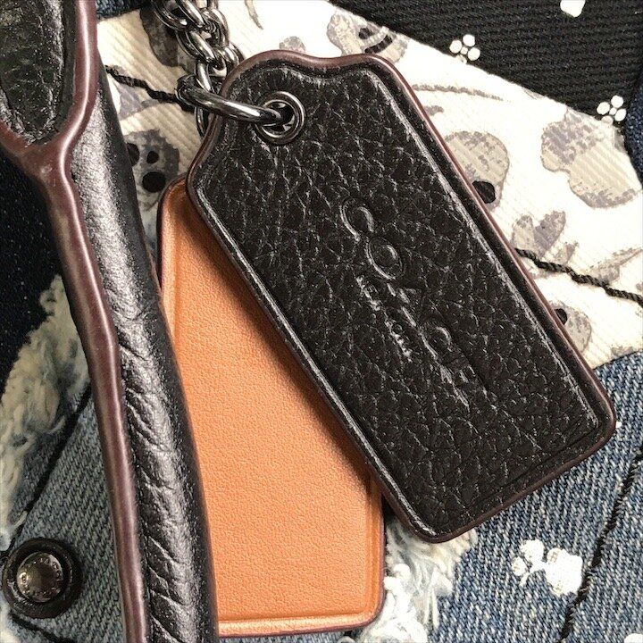 超美品 COACH コーチ デニム パッチワーク 2WAY ハンド ショルダー バッグ ブルー ブランド 鞄 BAG ファッション r2821 超美品 COACH コーチ デニム パッチワーク 2WAY ハンド ショルダー バッグ ブルー ブランド 鞄 BAG ファッション r2821