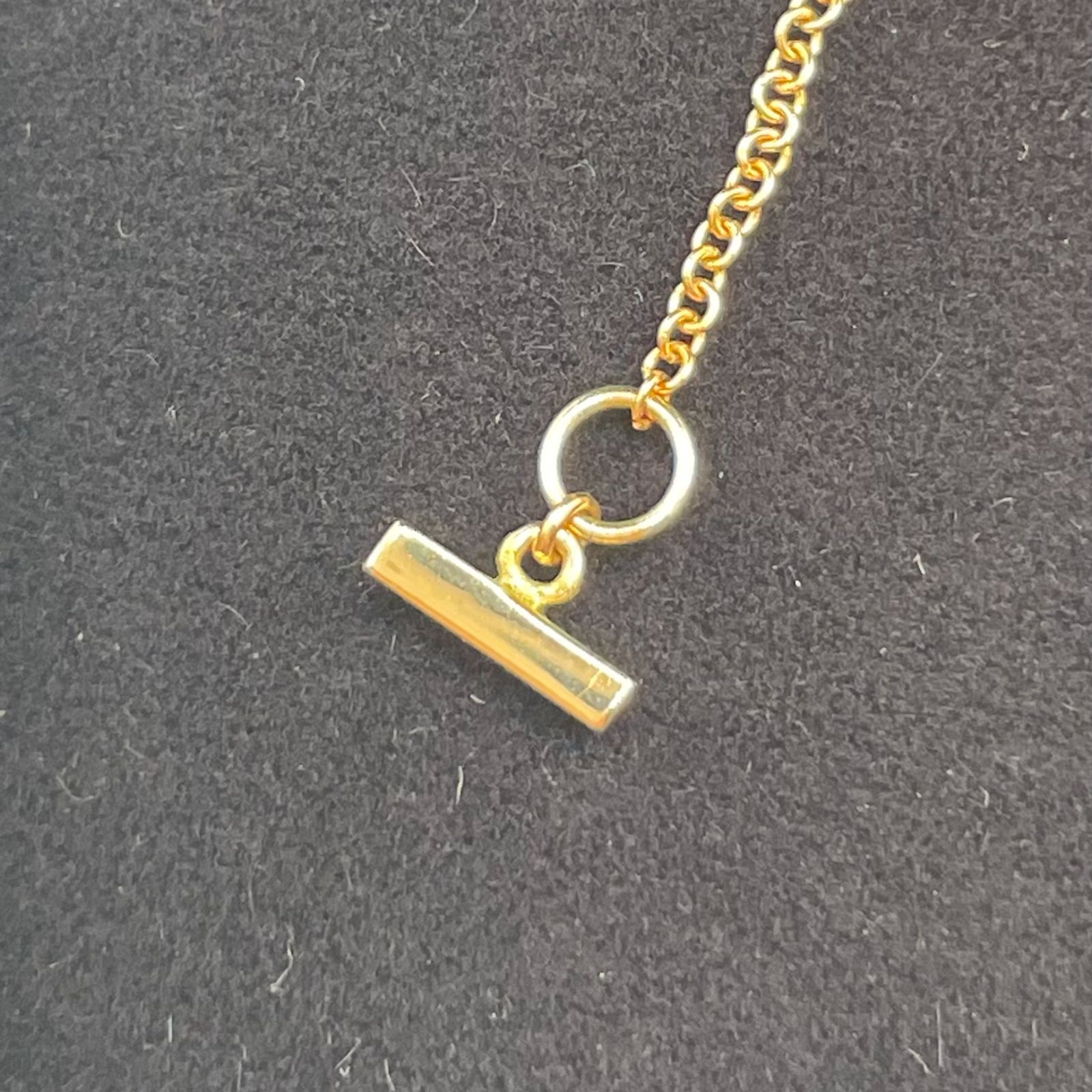 美品】TIFFANY&Co. ティファニー Tスマイル ミニ ネックレス K18YG 750