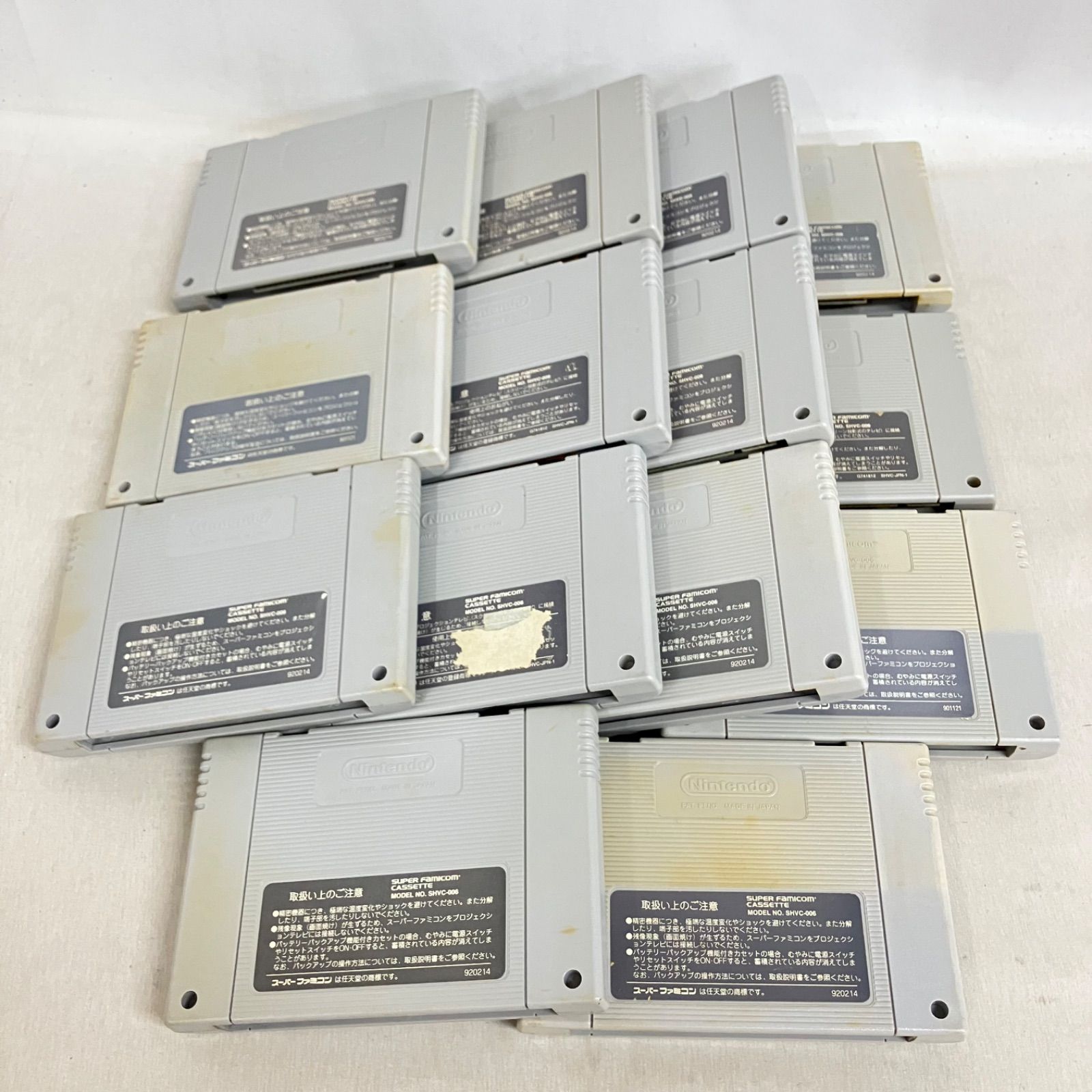 中古 スーパーファミコン ソフト まとめ 14個セット YDK034 c061