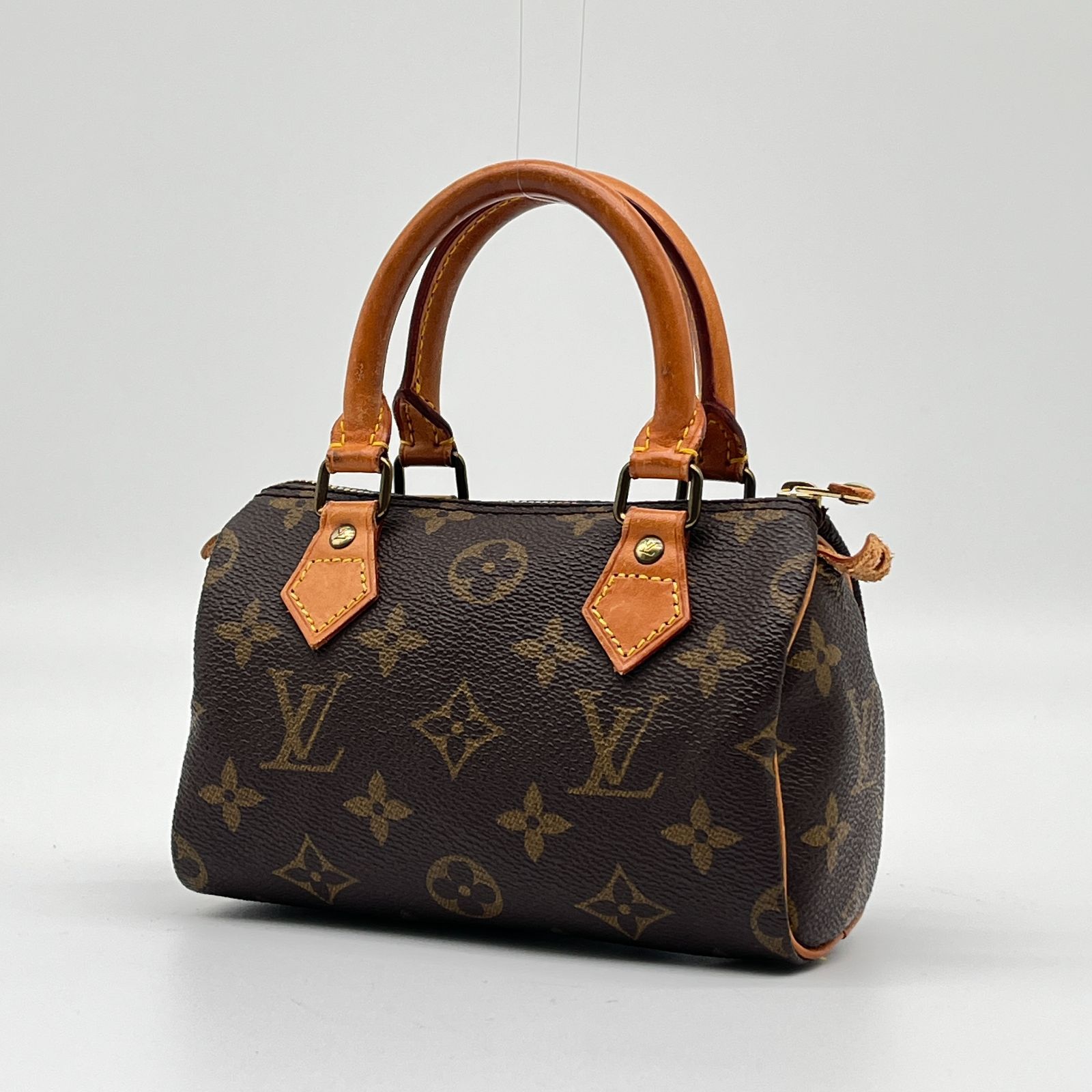 LOUIS VUITTON ミニスピーディ モノグラム ハンドバッグ M41534【状態