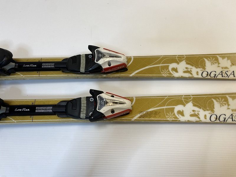 ◇ スキー OGASAKA Powdergirl 155 cm + TYROLIA LR10 フリーサイズ