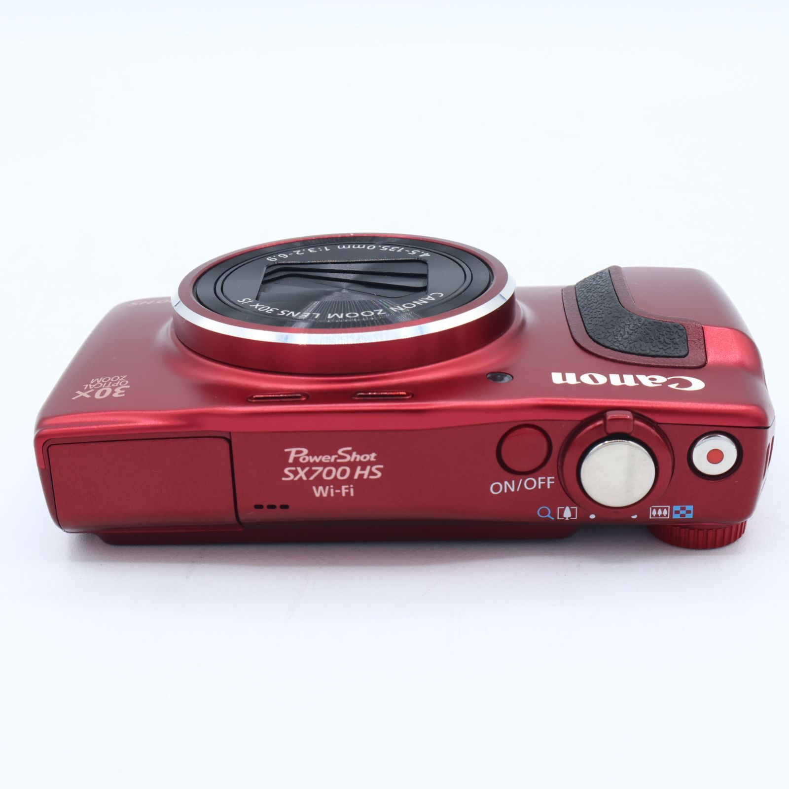 Canon キヤノン デジタルカメラ Power Shot SX700 HS レッド 光学30倍