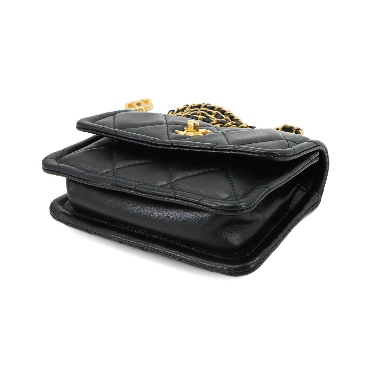 新品同様 シャネル CHANEL ミニ マトラッセ 2way チェーン ハンド