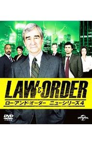 LAW&ORDER/ロー・アンド・オーダー ニューシリーズ4 DVD-BOX〈… DVD／LAW&ORDER/ロー・アンド・オーダー ニューシリーズ4 バリュー