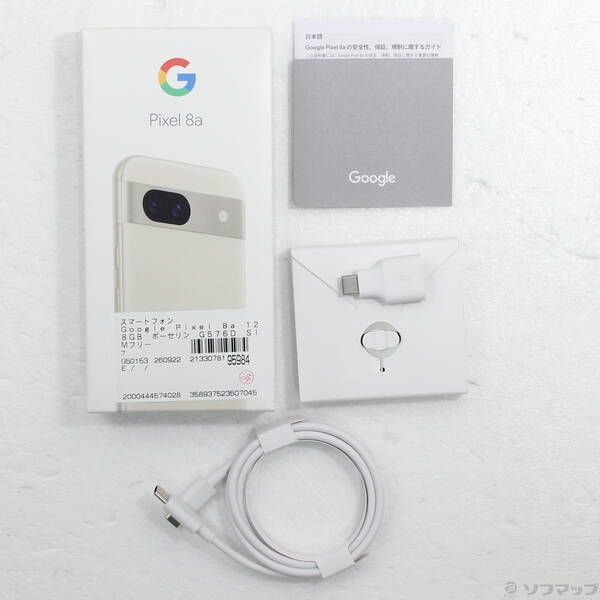 ソフマップ 〔中古品〕 Google Pixel 8a 128GB ポーセリン G576D SIM