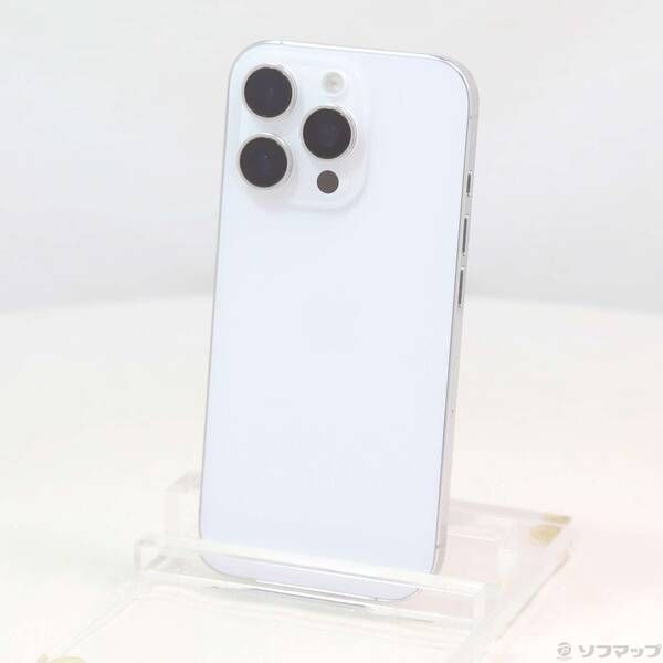 ソフマップ 〔中古品〕 iPhone16 Pro 256GB ホワイトチタニウム MYN13J／A SIMフリー【198】