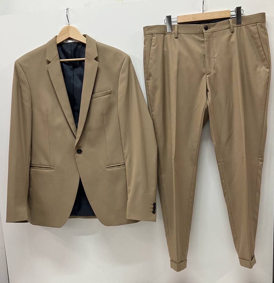 ZARA テーラードジャケット セットアップ スーツ 2B サイズEUR44