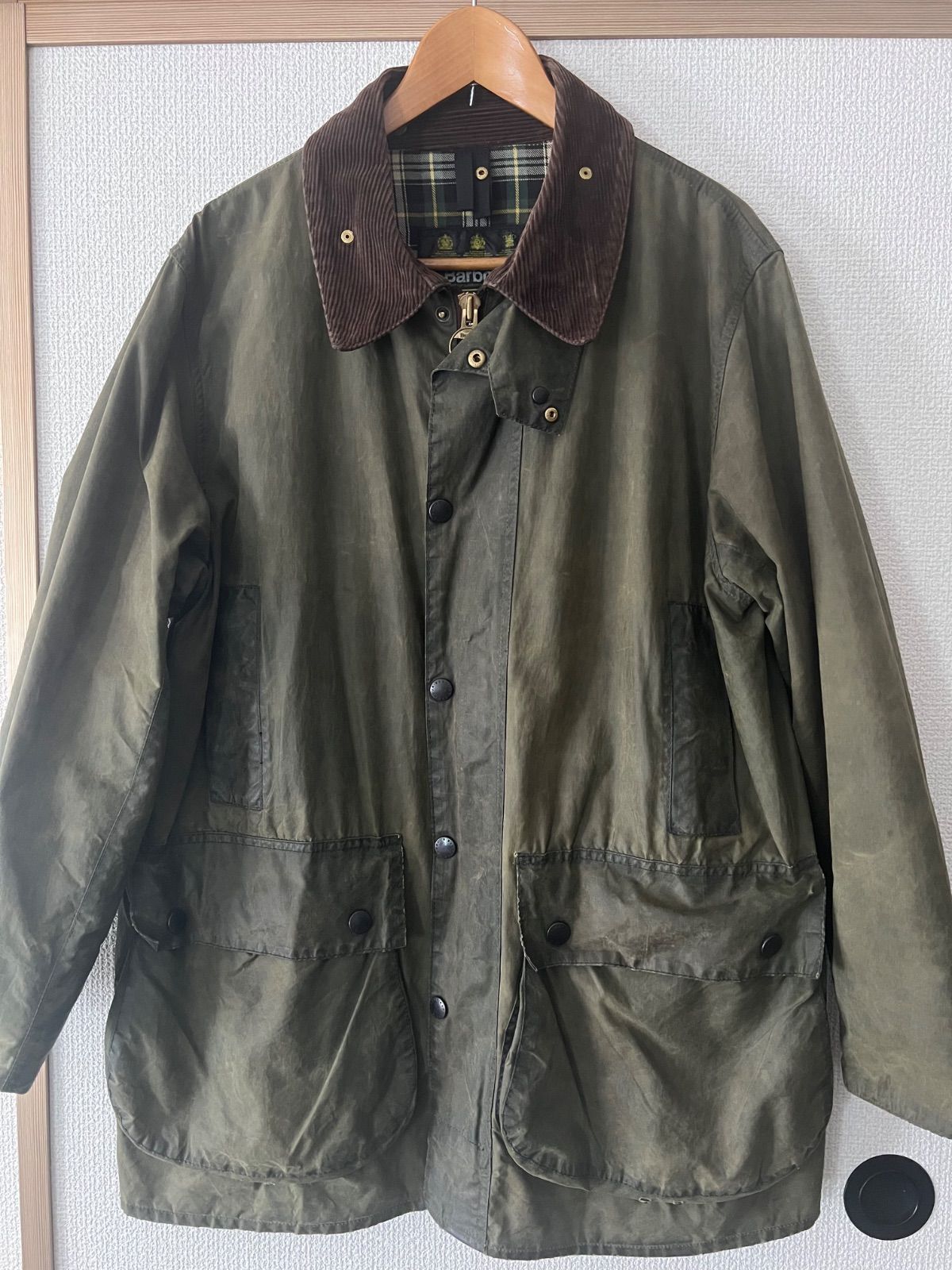 Barbour BORDER バブアー ボーダー C42 英国製 3ワラント オイルド