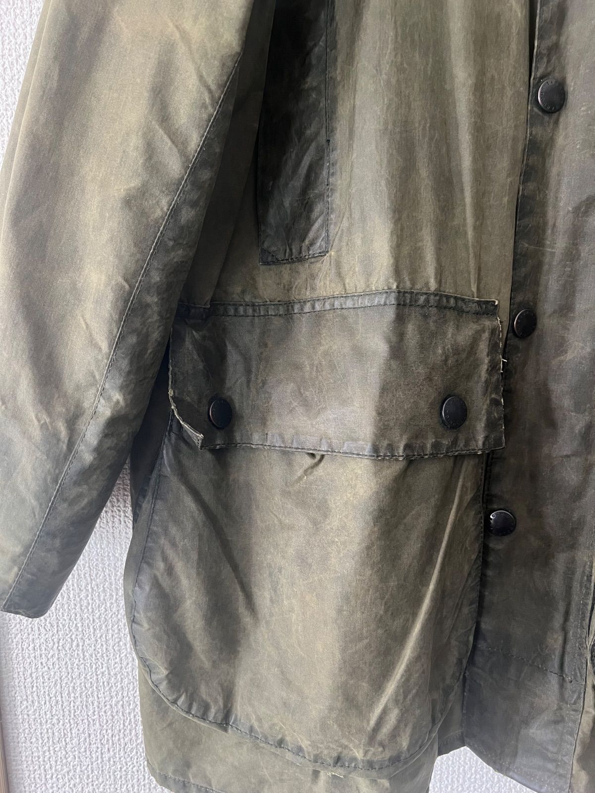 Barbour BORDER バブアー ボーダー C42 英国製 3ワラント オイルド