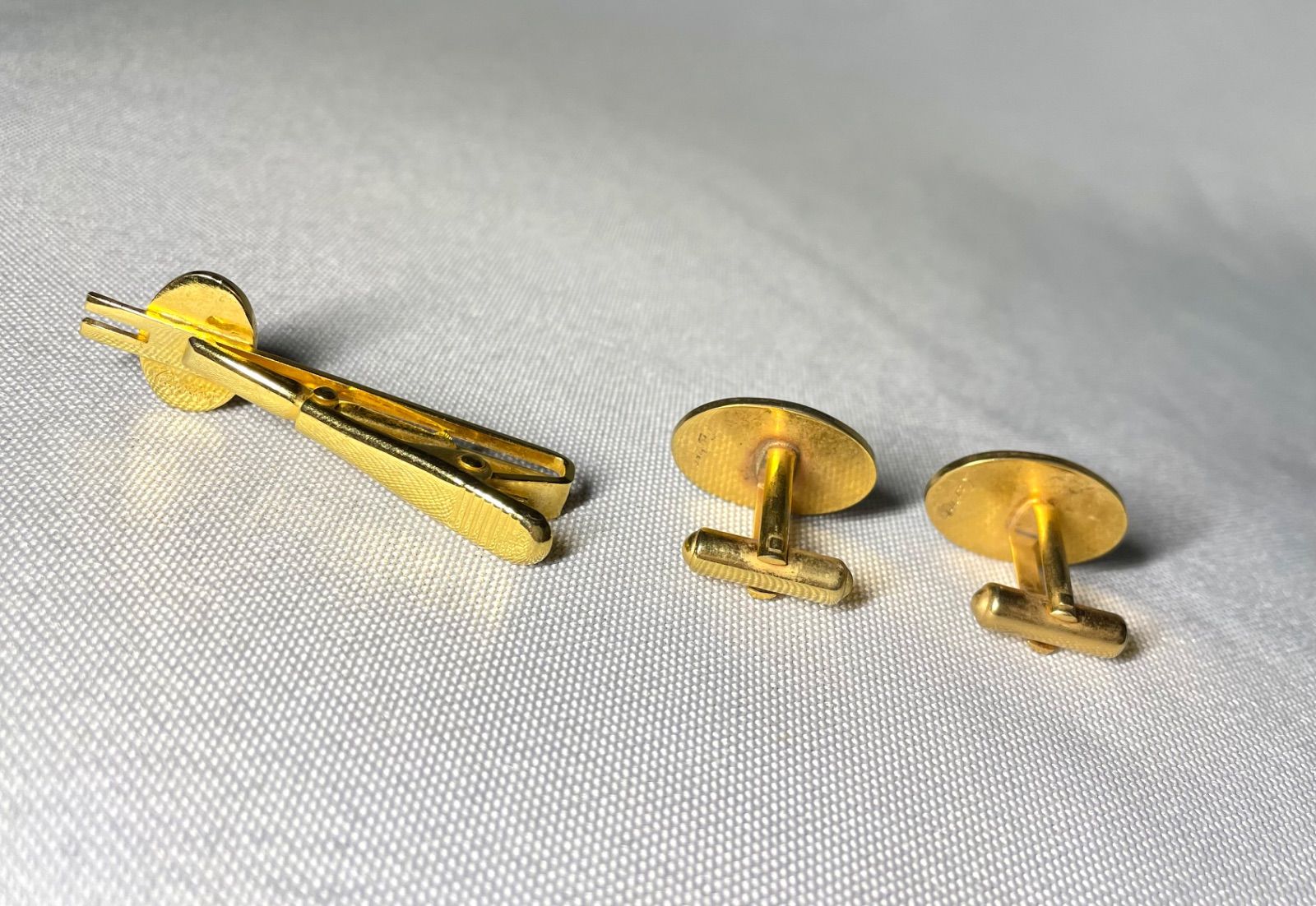 廃盤 Cartier カルティエ ダブルC ロゴ ヴィンテージ ネクタイピン
