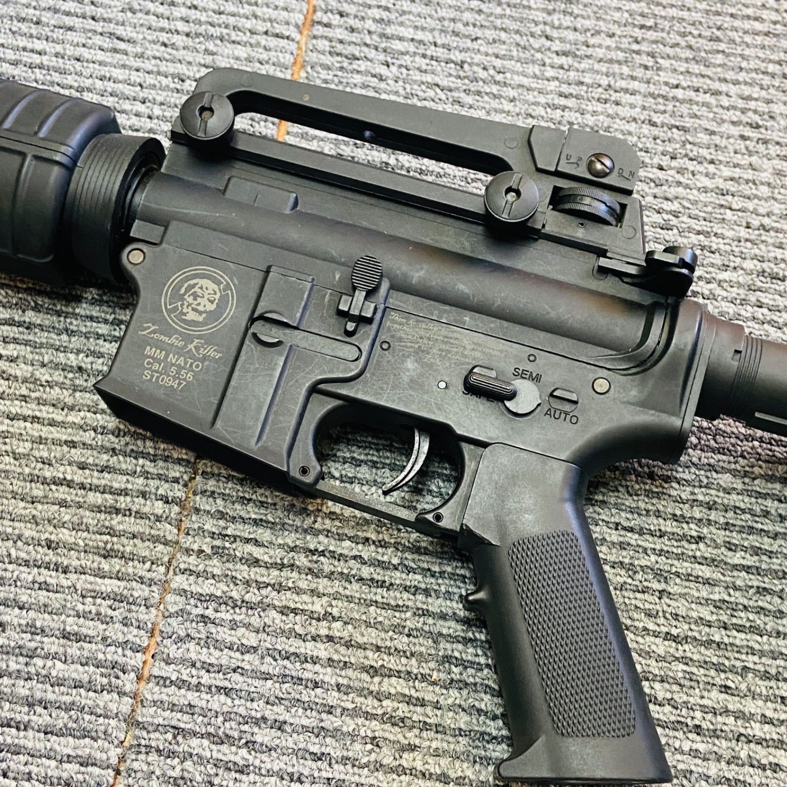 ジャンク】S&T製のM4A1（ゾンビキラー刻印モデル）スポーツライン電動