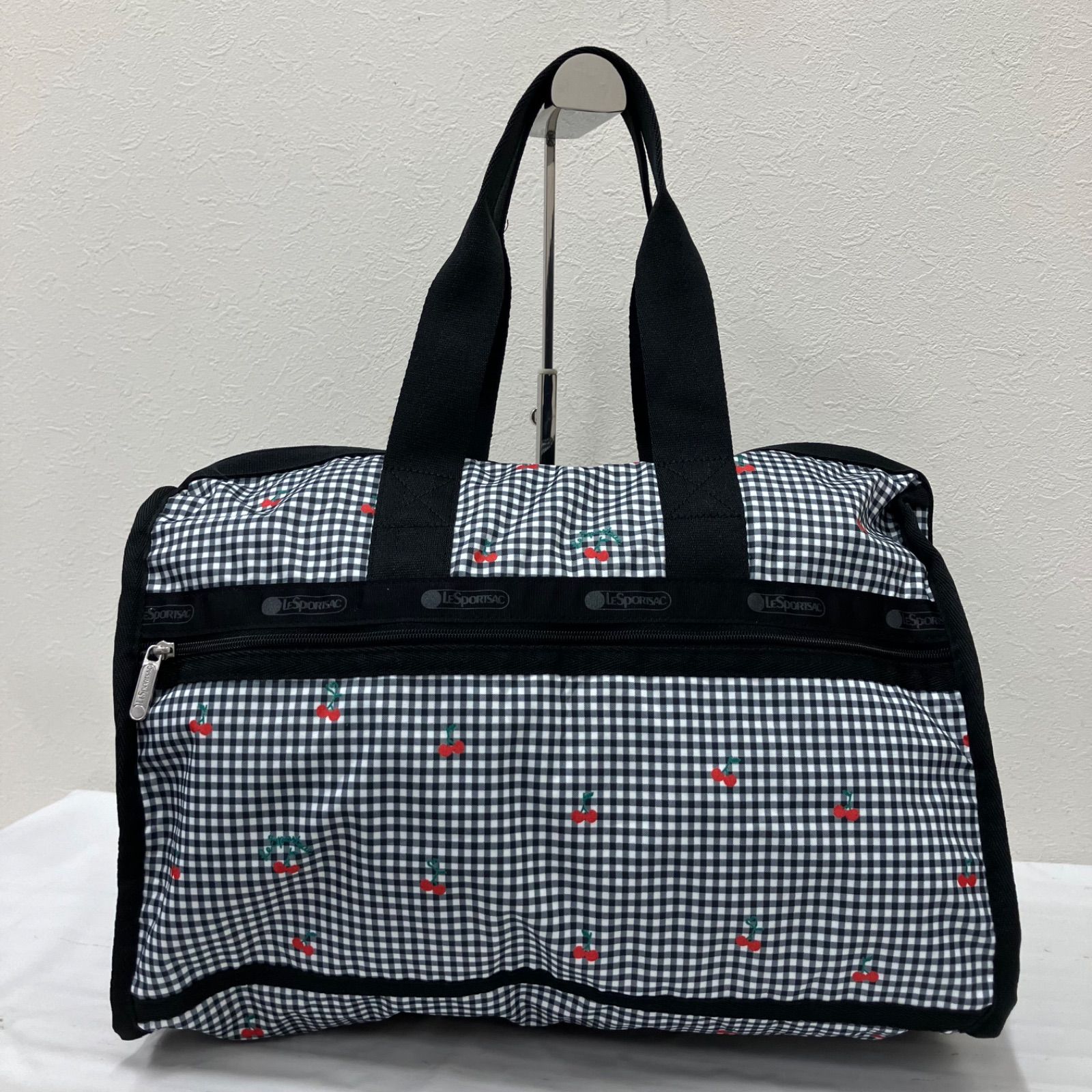 9946 【美品】 LeSportsac レスポートサック 2way ボストンバッグ 旅行