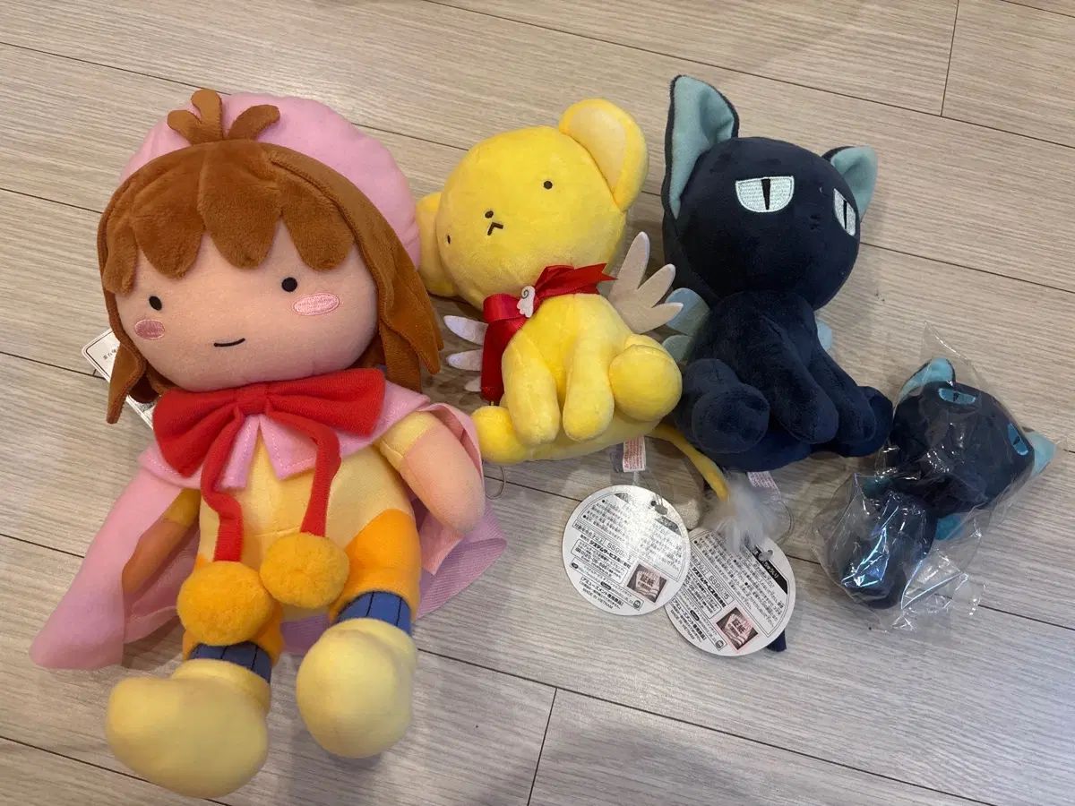 カードキャプターさくら ぬいぐるみセット 展示会限定 ベッドの上