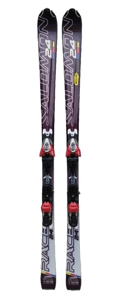 SALOMON 24Series RACE 165cm スキー板/ビンディング付き！ - メルカリ