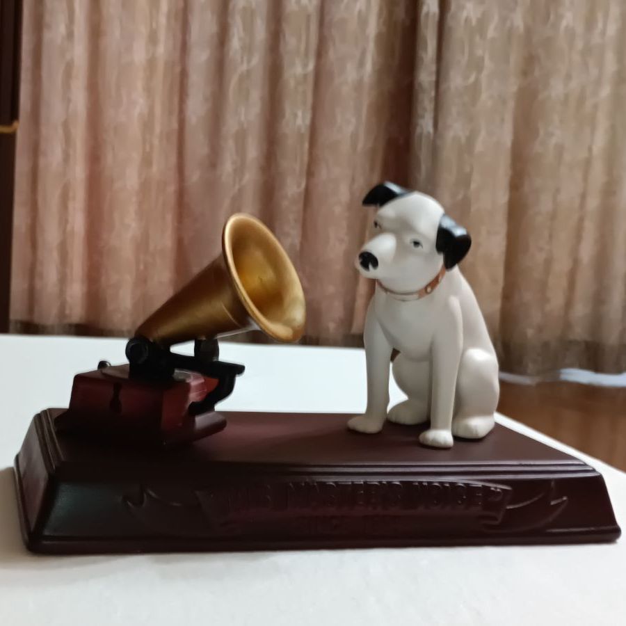 ビクター犬 ニッパー置物 2点セット - メルカリ