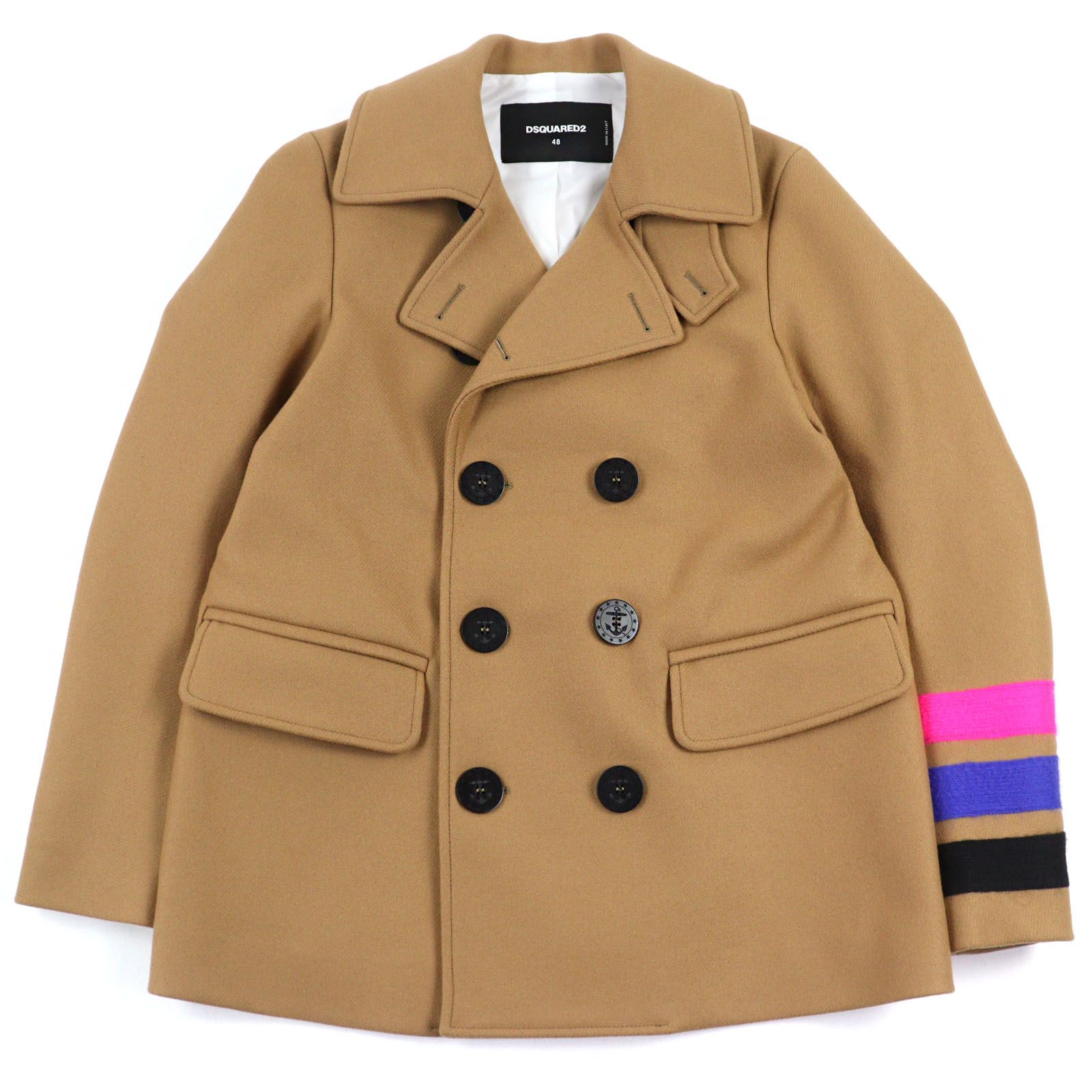 極美品○DSQUARED2 ディースクエアード 22AW S74AA0264 ダブルブレスト