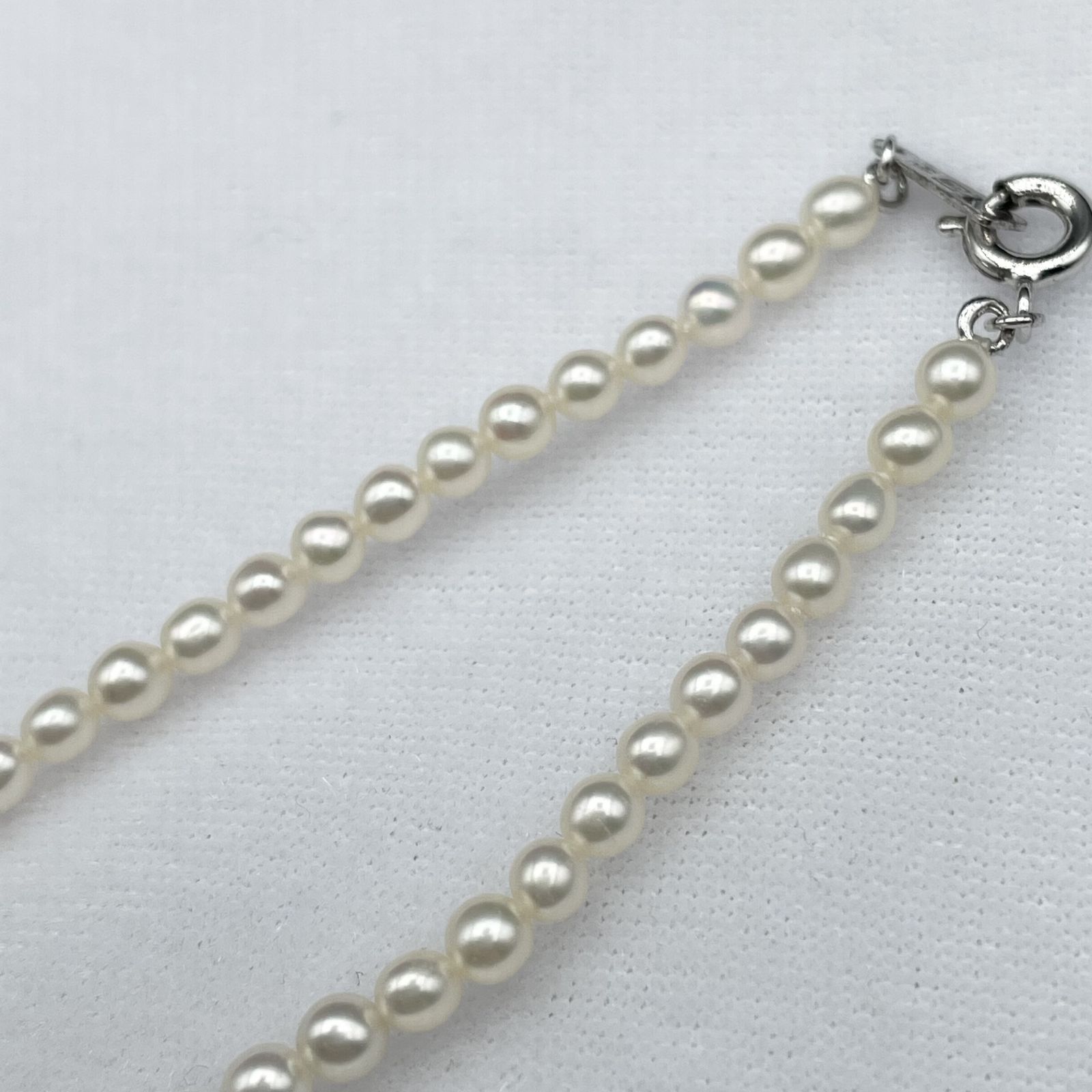 TASAKI 淡水真珠 3.0mm ネックレス Silver【2913346-1007】 - メルカリ