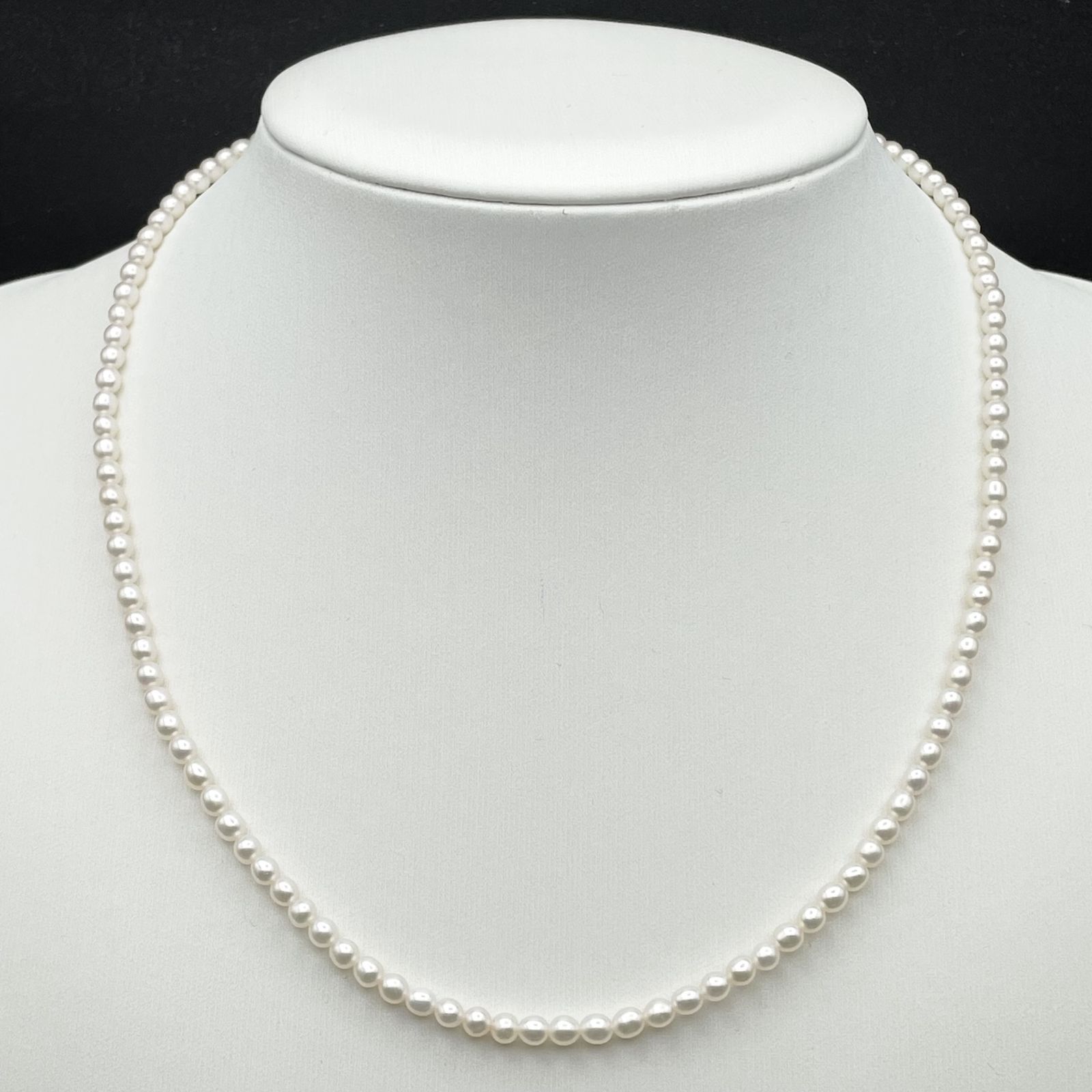 TASAKI 淡水真珠 3.0mm ネックレス Silver【2913346-1007】 - メルカリ