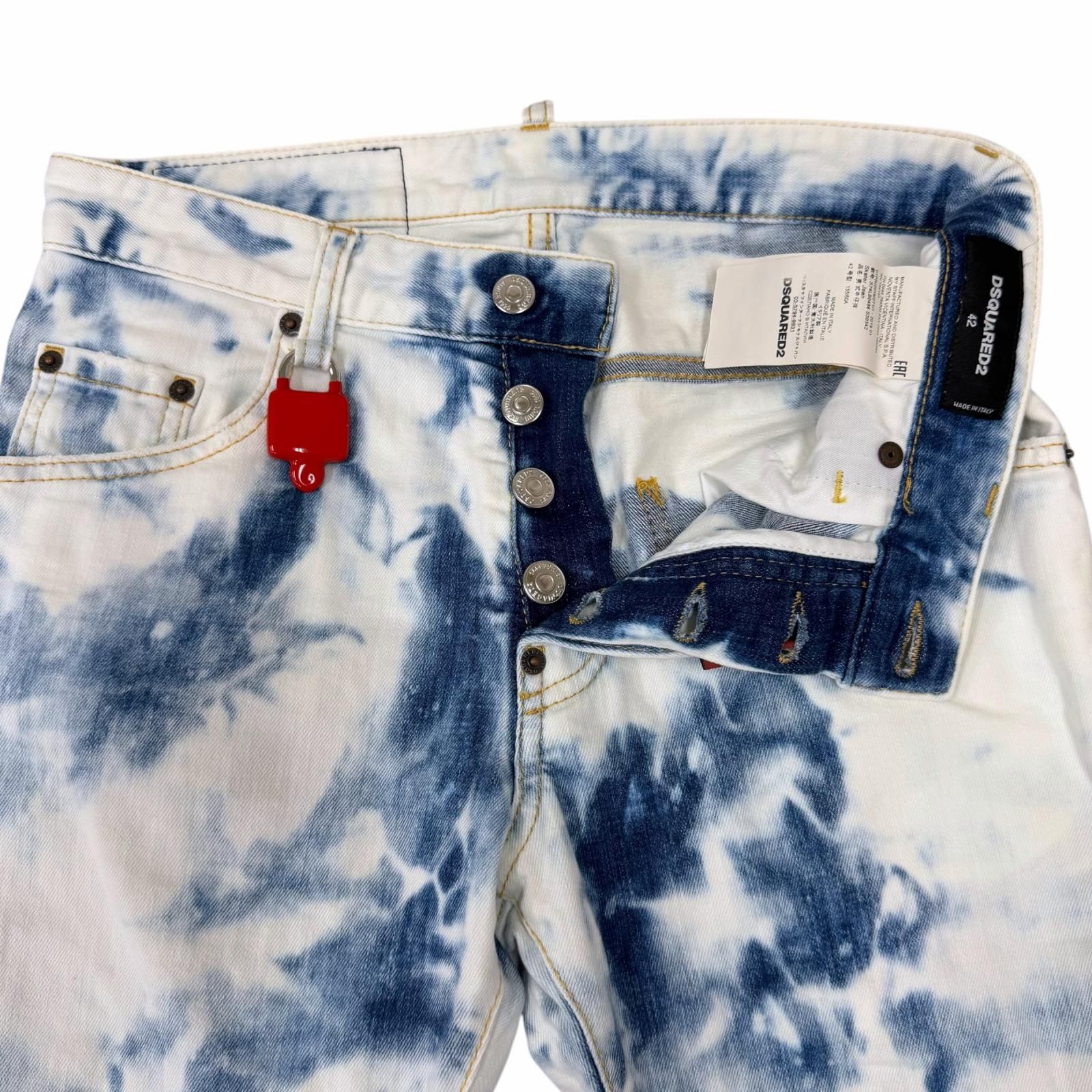 ドンドン見直し】美品□DSQUARED2 ディースクエアード 19SS S74LB0486 