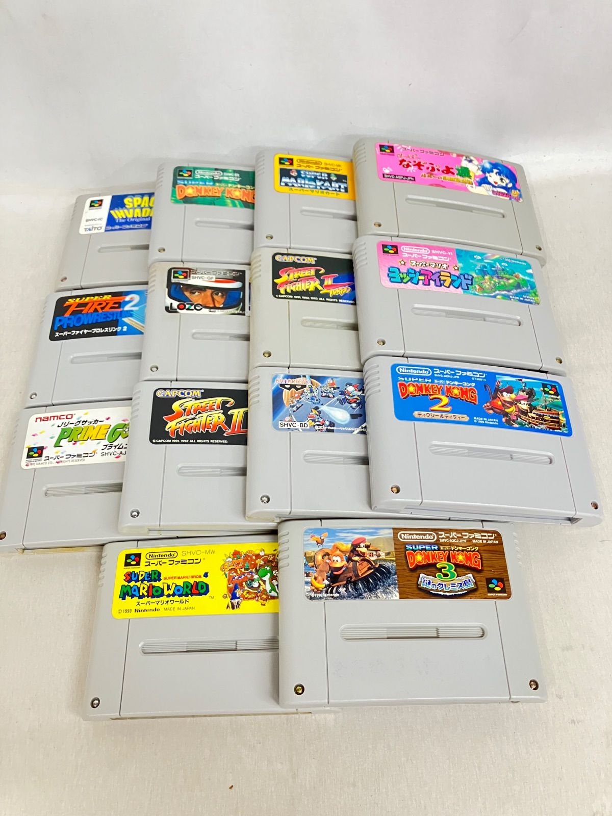 中古 スーパーファミコン ソフト まとめ 14個セット YDK037 c061