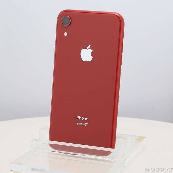 iPhone XR 64GB プロダクトレッド SIMフリー 中古 - メルカリ