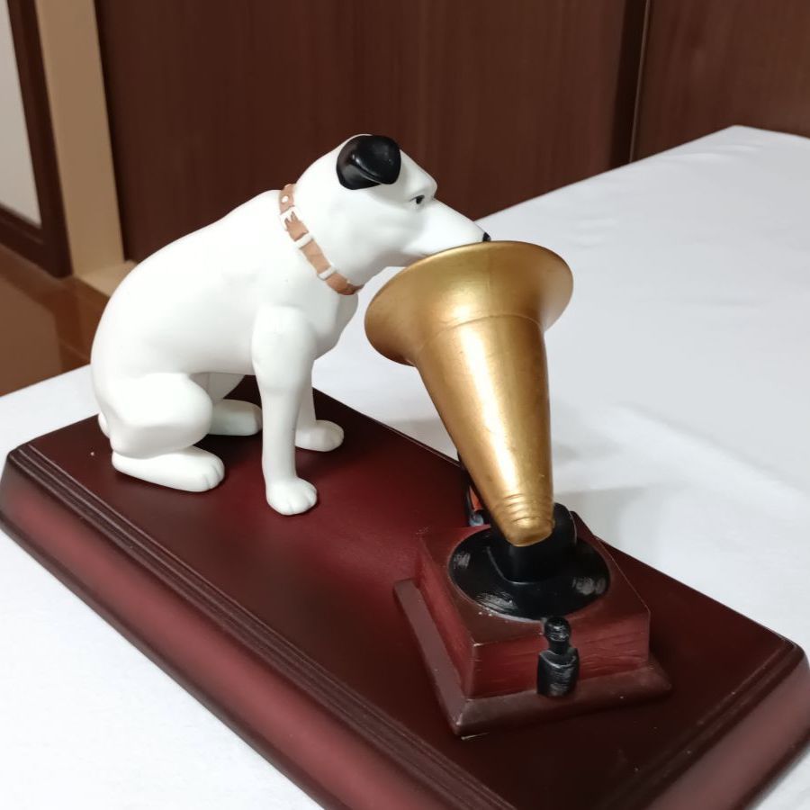 ビクター犬 ニッパー置物 2点セット - メルカリ