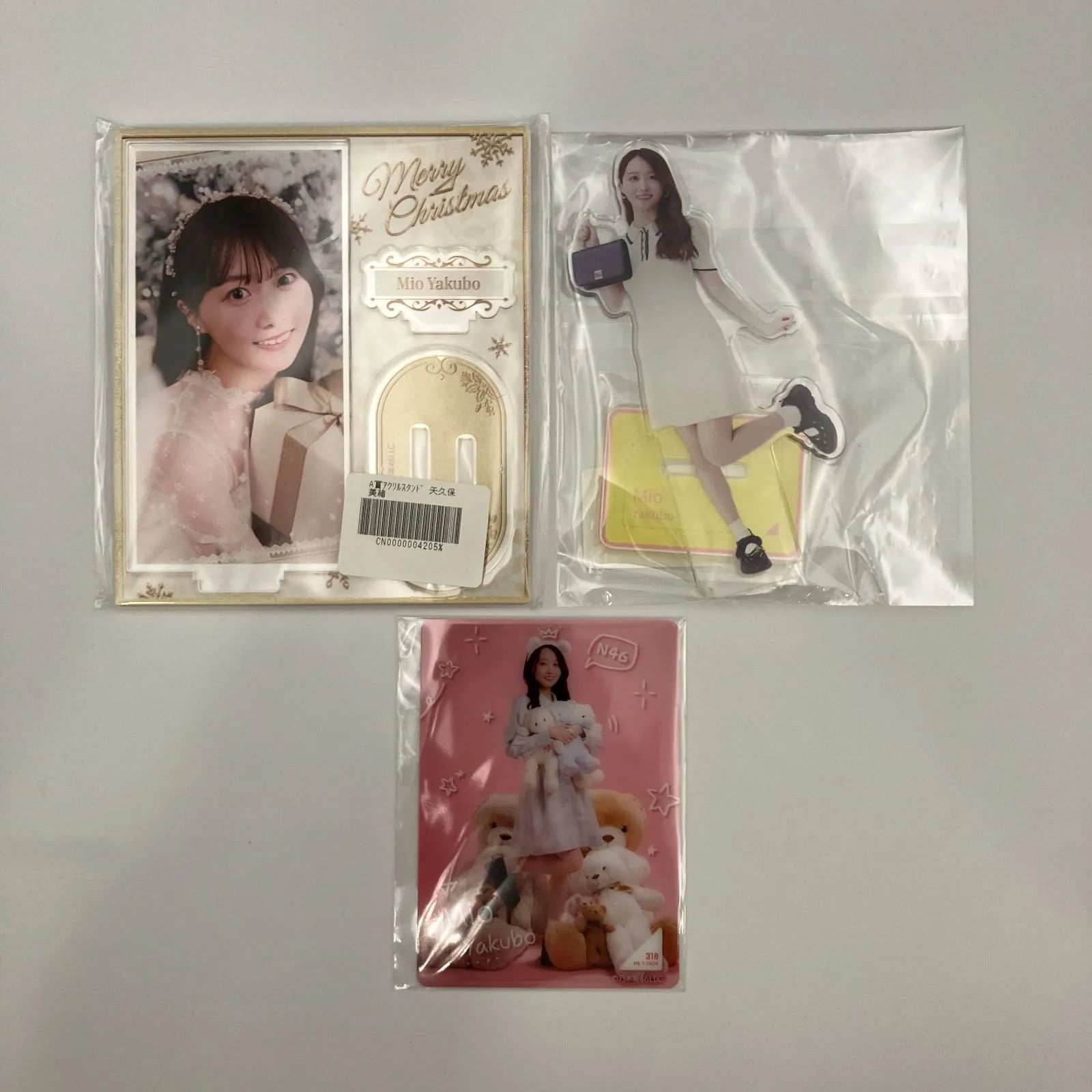 乃木坂46 矢久保美緒　アクリルスタンド　缶バッジキーホルダー　まとめ売り 乃木坂46 矢久保美緒 アクリルスタンド2点 モバカ1点 全て未開封3点