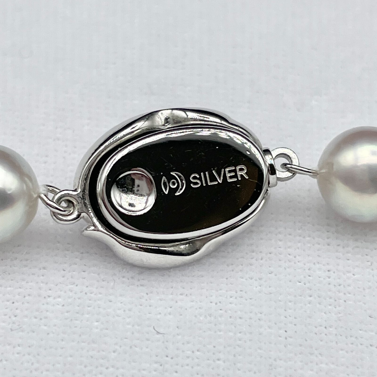 TASAKI アコヤ真珠 パール ネックレス 7.5-8.0mm Silver【2915661-1007