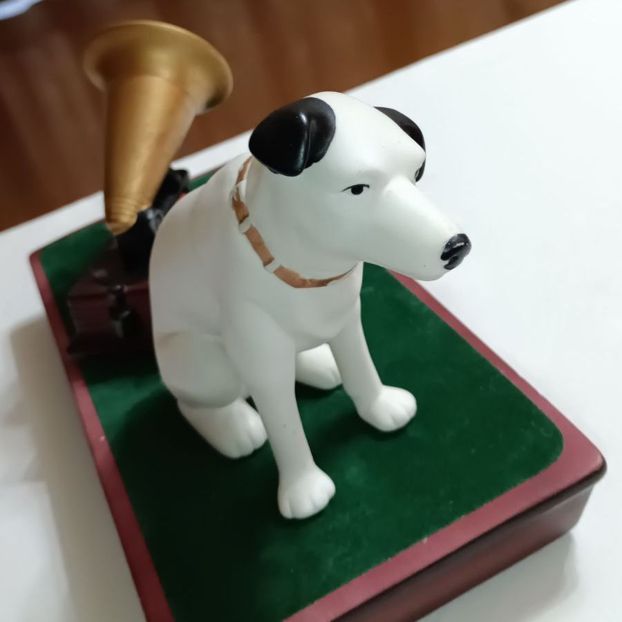 ビクター犬 ニッパー置物 2点セット - メルカリ