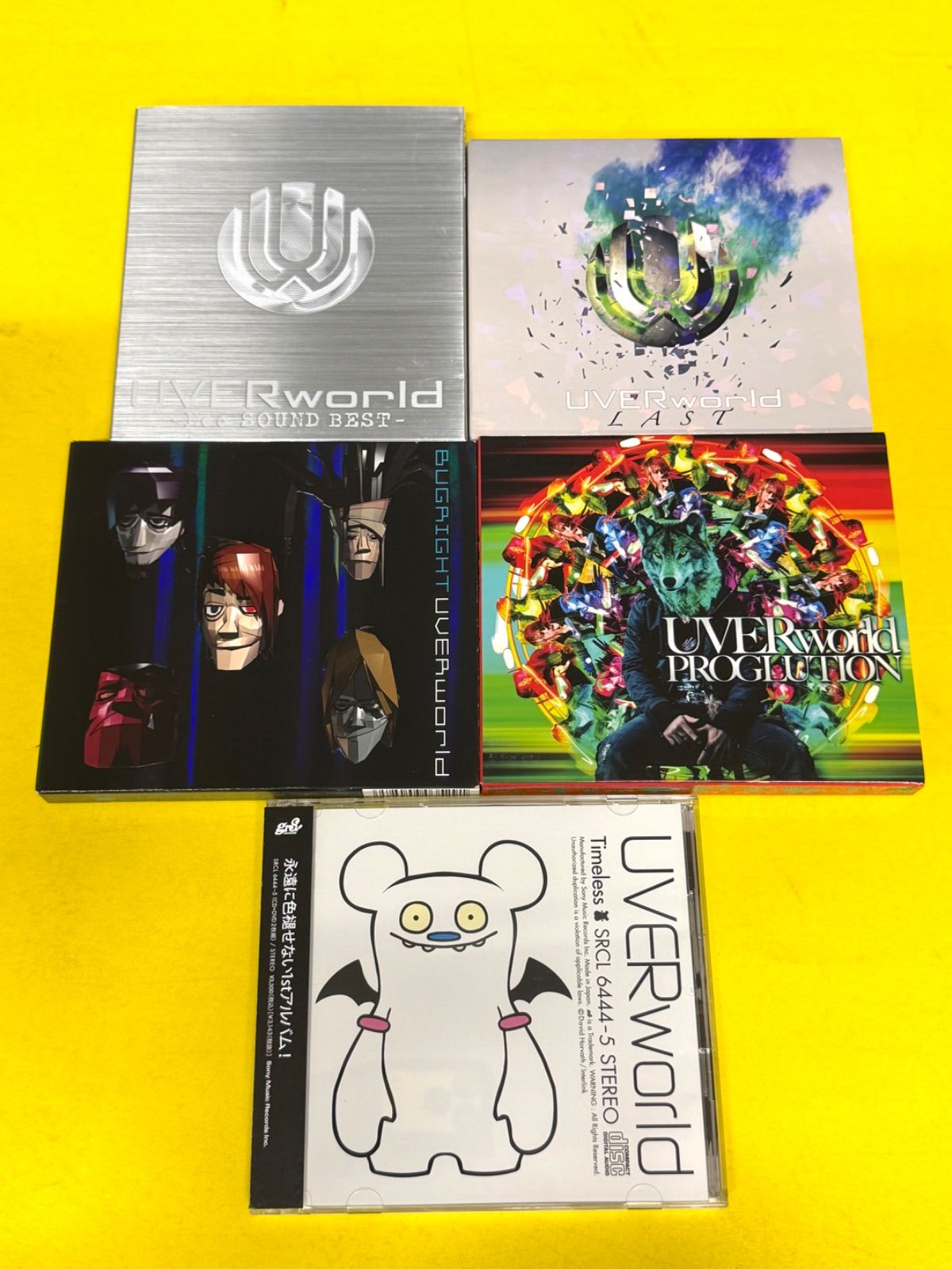 中古/纏め売り】UVERworld アルバム5枚セット Neo SOUND BEST／LAST