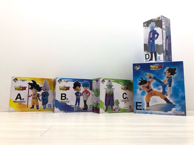 未開封 一番くじドラゴンボールDAIMA A, B, C, D, E賞 5種セット