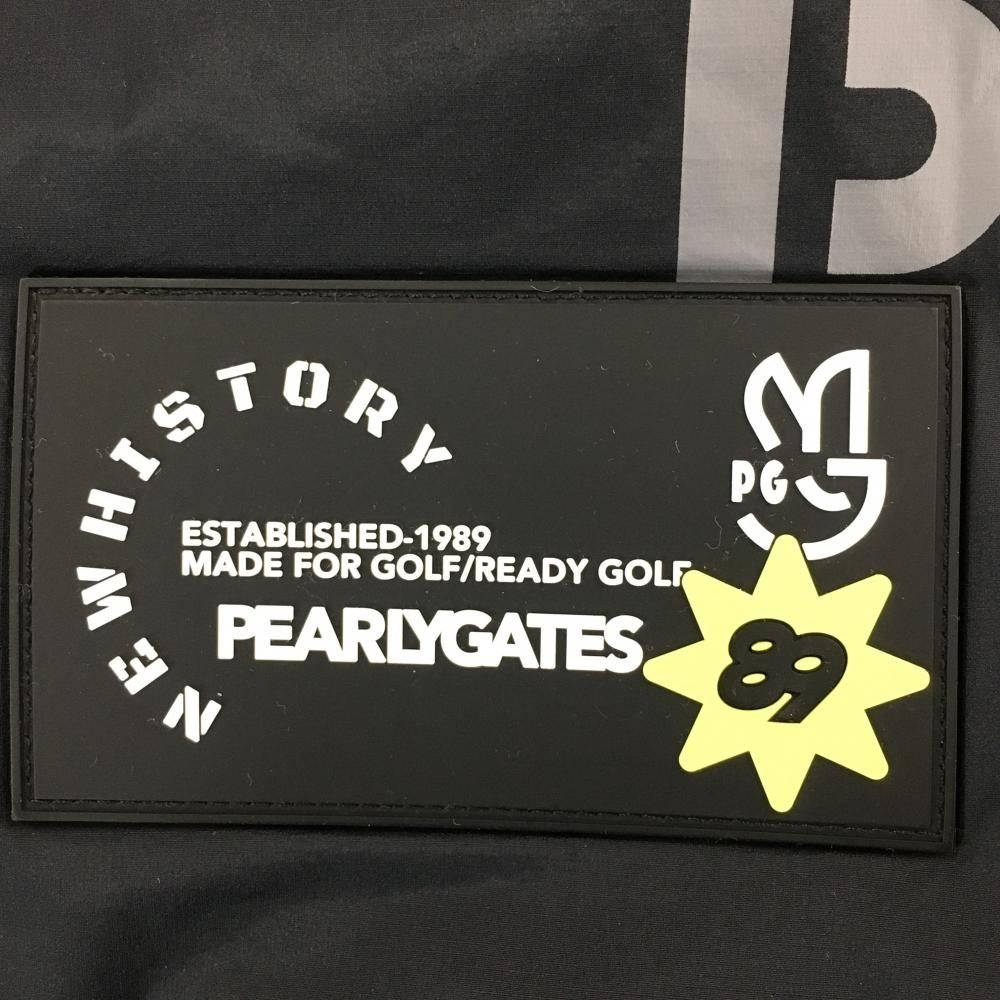 超美品】パーリーゲイツ 中綿リバーシブルジャケット 黒 メンズ 5(L