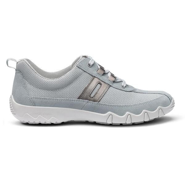 フーター レディース シューズ スニーカー Hotter Leanne II Wide Fitrainers Pale BluePewte ブルー
