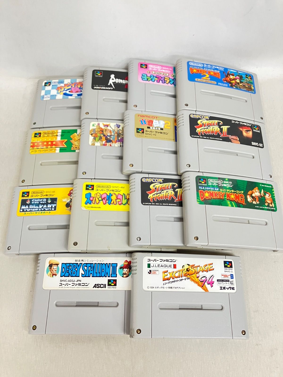 中古 スーパーファミコン ソフト まとめ 14個セット YDK039 c061