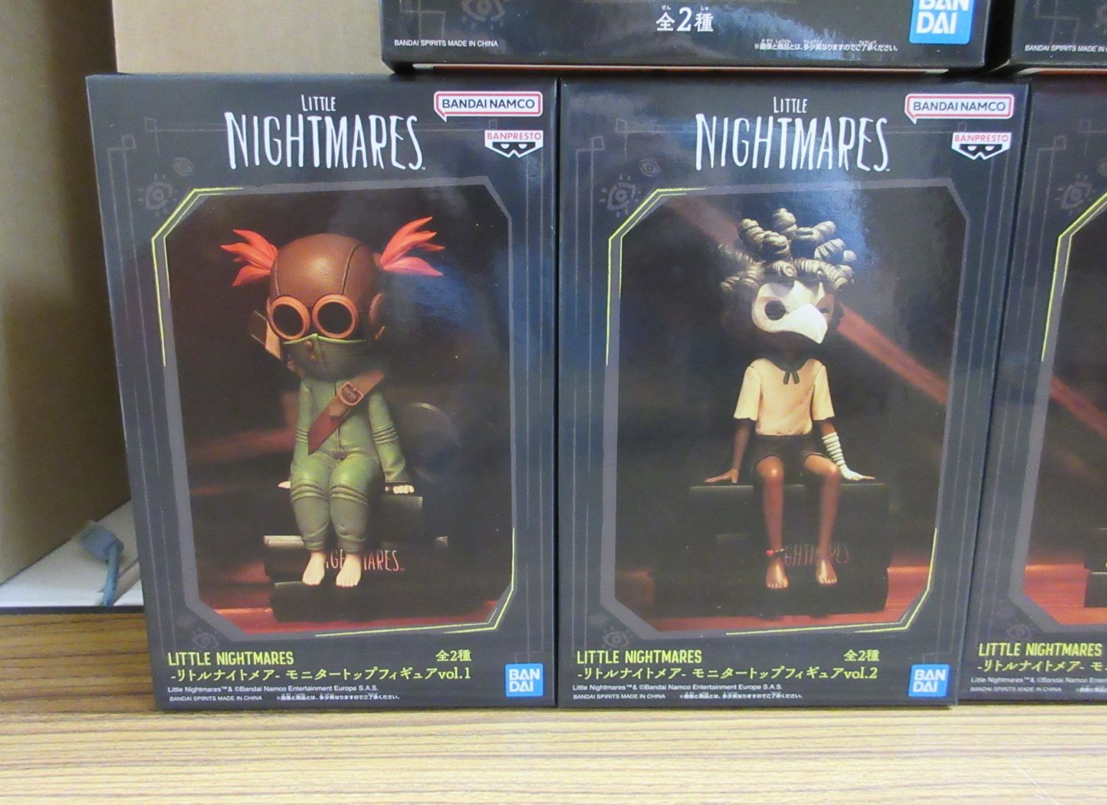 バンダイ LITTLE NIGHTMARES モニタートップフィギュア 未開封品 6種