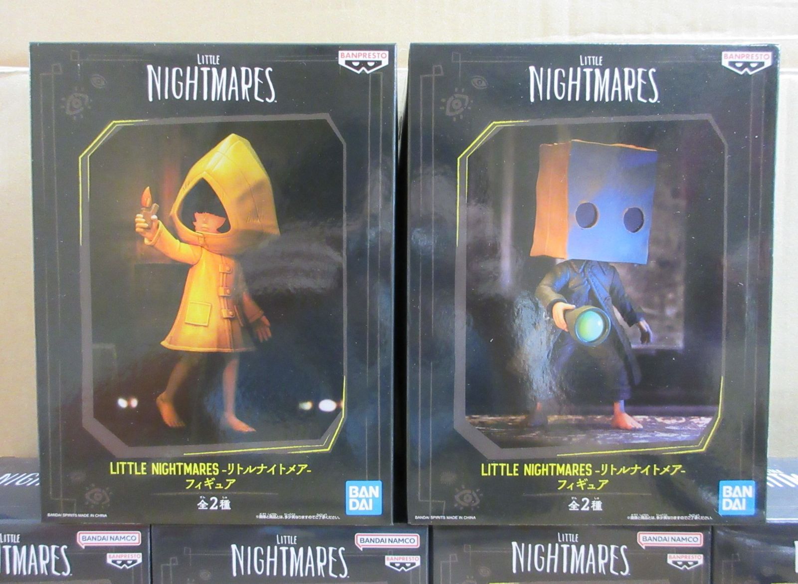バンダイ LITTLE NIGHTMARES モニタートップフィギュア 未開封品 6種
