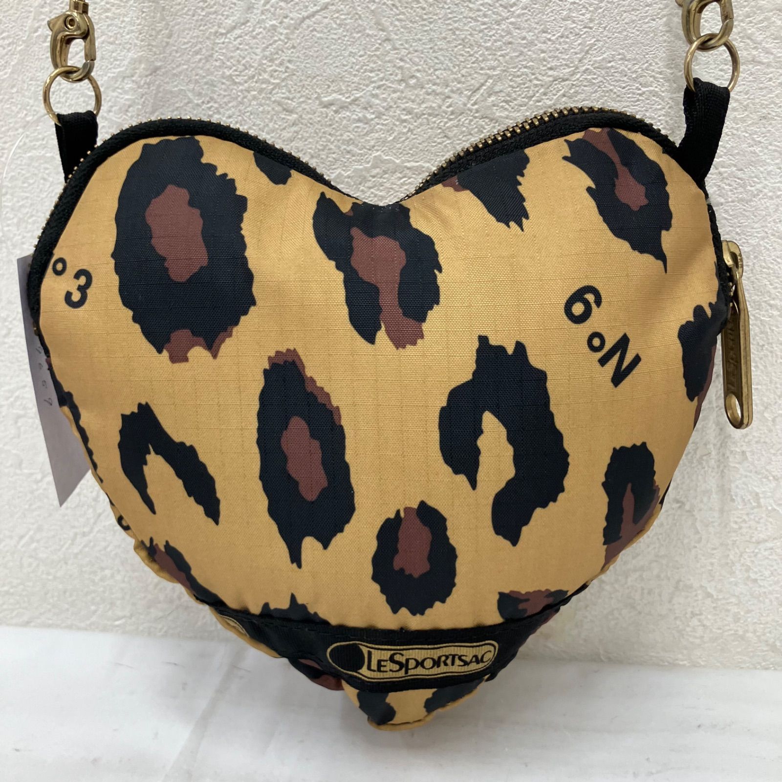 9659 LeSportsac レスポートサック ショルダーバッグ 斜め掛け ハート