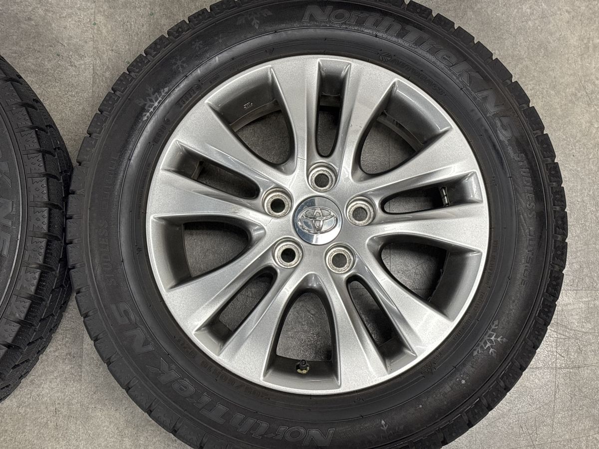 バリ溝】トヨタ 70 ノア/ヴォクシー 純正 16in 6J +50 PCD114.3 ノース