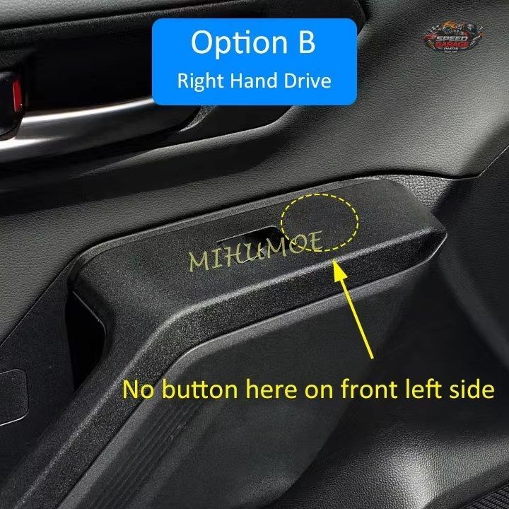 トヨタ RAV4 AX60 2026 2027 4個 カーボンスタイル ドア ウィンドウ スイッチ パネル フレーム カバー トリム 装飾アクセサリー