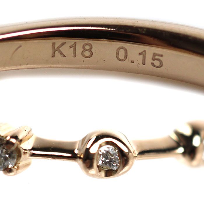 BELLESIORA ベルシオラ K18PG ピンクゴールド リング・指輪