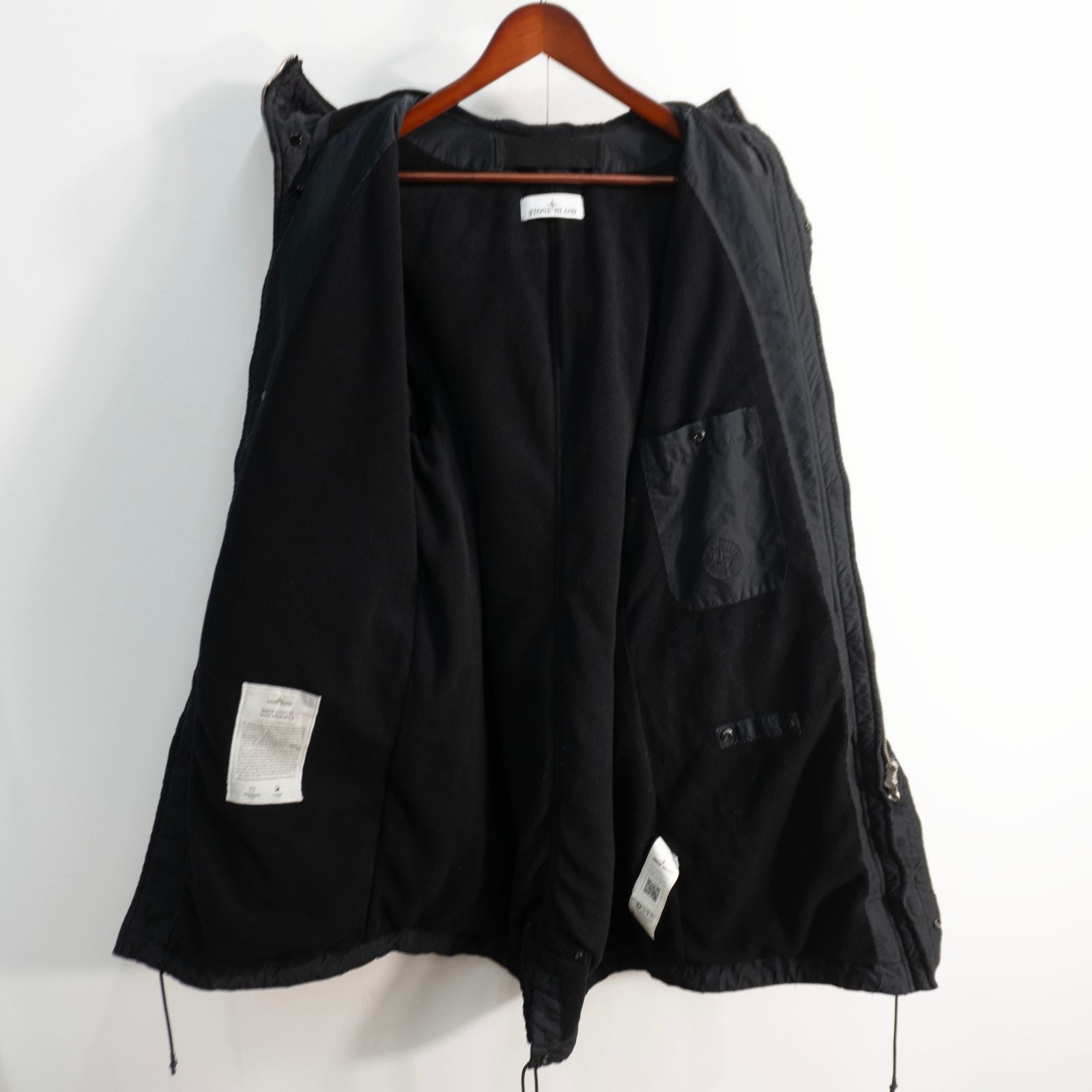 2022AW】STONE ISLAND【DAVID LIGHT-TC WITH MICROPILE COAT】M モッズ